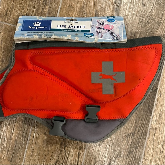 Top Paw Dog Nwt Top Paw Neoprene Life Jacket Poshmark